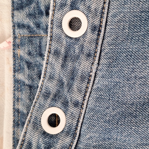 Rag & Bone Wide Leg Crop Jeans - Picture 12 of 12